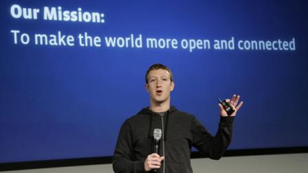 Facebook CEO Mark Zuckerberg. (AP Photo/Jeff Chiu)