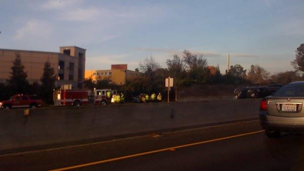 Accident on 101 at University Avenue