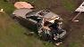 A wrong way driver hit two big rigs on eastbound I-580, shutting down traffic for hours.