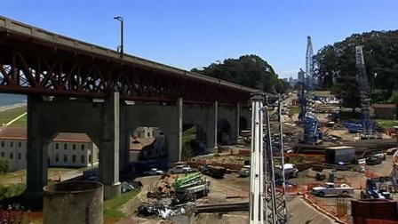 The state is considering private funding for the Doyle Drive replacement project.