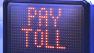 pay toll sign