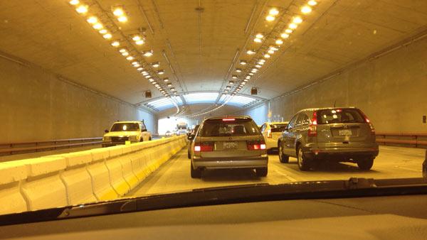 Doyle Drive tunnel