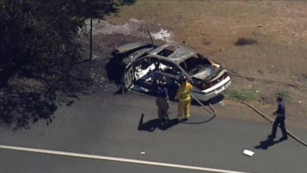 Eastbound Highway 4 accident