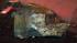 Cars damaged by rockslide on Hwy 101 in... :: Boulder from rockslide onto Highway 101 in Marin County
