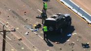 Crash on I-580 in Livermore