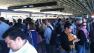Commuters packed the MacArthur BART station platform in Oakland Friday morning.