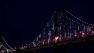 There are technical problems with the nightly light show on the western span of the Bay Bridge.