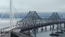 A look at the old and new eastern spans of the Bay Bridge