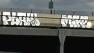 Graffiti on the old eastern span of the Bay Bridge