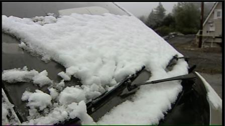 Santa Cruz Mountains, snow, weather, Highway 17