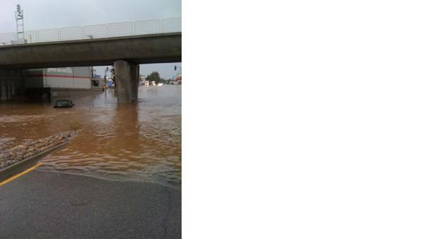 Belmont, flooding