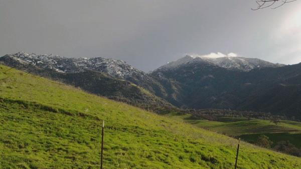 snow, Mt. Diablo