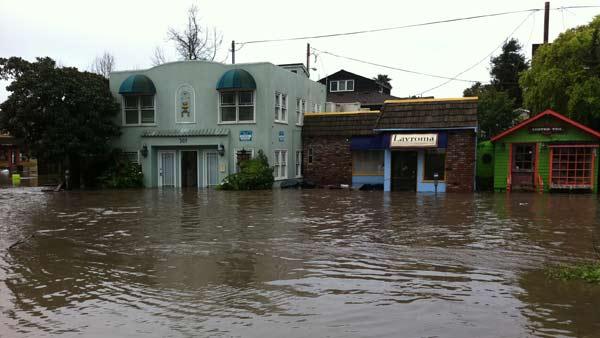 Flooding in Capitola