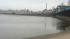Flooding near the Santa Cruz Beach Boardwalk...