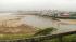 Swollen river threatening Santa Cruz Boardwalk