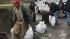 Flood warning issued for Napa River :: People fill sandbags in preparation for possible Napa River flooding