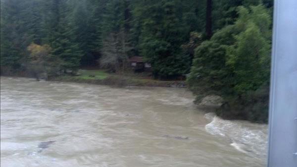 South Fork of the Eel River at Leggett