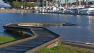 High waters along SFs Marina Boulevard due to King Tides