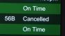 Sign at SFO: flight cancelled