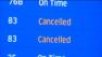 Flights cancelled