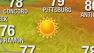 Weather forecast for Saturday