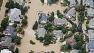 Homes in residential neighborhood in Longmont, Colo., are submerged as flooding continues to devastate the Front Range and thousands are forced to evacuate with an unconfirmed number of structures destroyed, Friday, Sept. 13, 2013