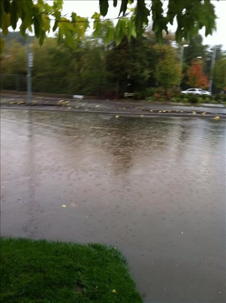 The storm has caused flooding and damage all...