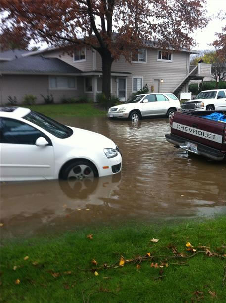 Flooding in Novato