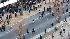 People run towards the security checkpoints to...