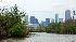 The hidden view of Houston from Buffalo Bayou....