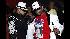 Raz-B of B2K, left, and Wan Ali arrive at the...