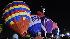 The beautiful hot air balloon glow event took...