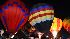 The beautiful hot air balloon glow event took...