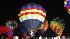 The beautiful hot air balloon glow event took...