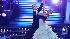 Aaron Carter and Karina Smirnoff dance the waltz...