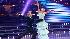 Aaron Carter and Karina Smirnoff dance the waltz...