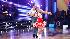 Mya and Dmitry Chaplin dance the jitterbug on Monday's 'DWTS.' (Image courtesy ABC)