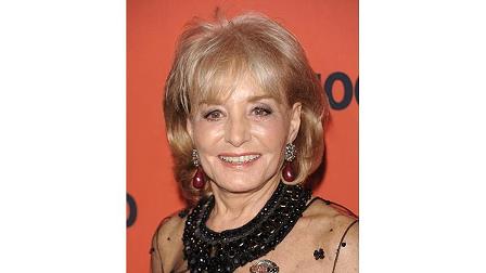 This May 5, 2009 photo shows Barbara Walters attending the Time 100 Gala, a celebration of TIME Magazines 100 most influential people in the world in New York. Walters says NBC News tried to hire her back last June, but she decided to stay at ABC. (AP Photo/Evan Agostini)
