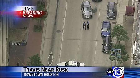 Police are investigating a fatal auto pedestrian accident in downtown Houston