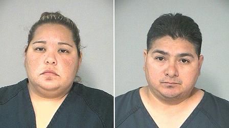 Juanita Sandoval, 31, and Marcus Cantu, 37, of Richmond, Texas, have been charged with manufacture or delivery of a controlled substance.