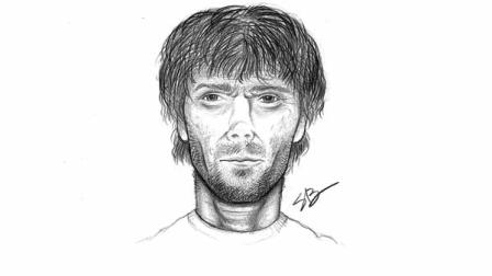 La Marque police released this sketch of the man they say attacked a jogger in La Marque Thursday.