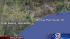 Map of where tar balls were found over the...
