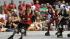 The Houston Roller Derby heated up the rink at...