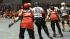 The Houston Roller Derby heated up the rink at...