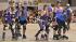 The Houston Roller Derby heated up the rink at...