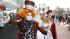 Costumed characters attend Comic-Con...