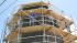 These photos are from the fifth day of the build...