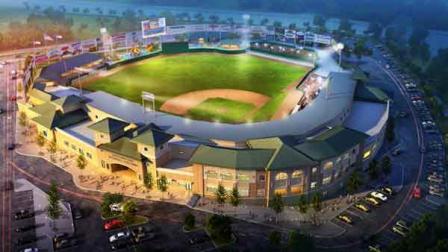 Sugar Land officials released artist renderings of the new professional minor league baseball team stadium approved for construction on the northeast corner of State Highway 6 and Highway 59.