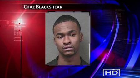 Chaz Blackshear is charged with two counts of capital murder.