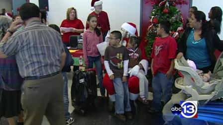 At least 68 families received gifts like household items and grocery gift cards.